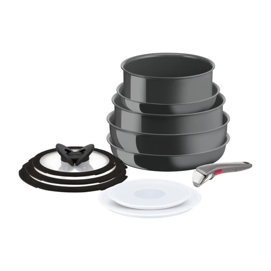 Tefal Ingenio Ceramic Renew Seramik Kaplama Tava Tencere Seti - 11 Parça