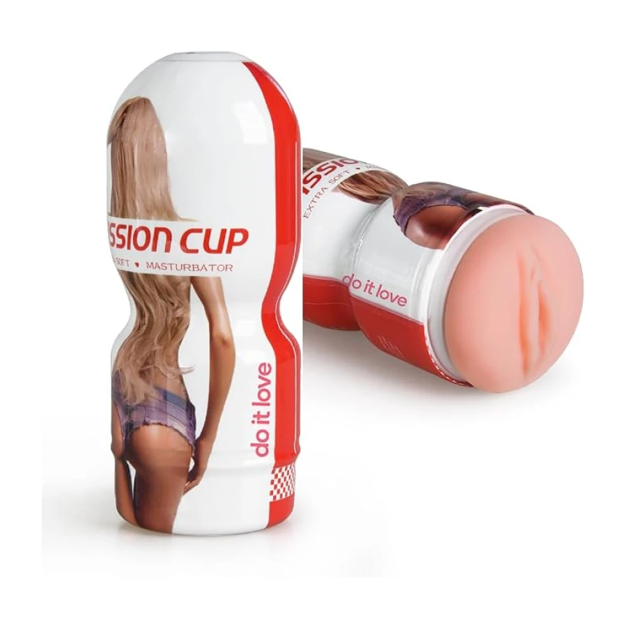 Pratik Realistik Mastubator Cup - Mastürbasyon Kupası - Gerçek Vajina Yapısı