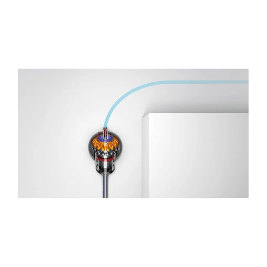 Dyson Cinetic Big Ball Multifloor 2 Torbasız elektrikli süpürge (pnömatik zemin başlığı ve mini-Treppenduese, sabit emiş gücü dahil tüm zeminler Cinetic teknolojisi sayesinde)