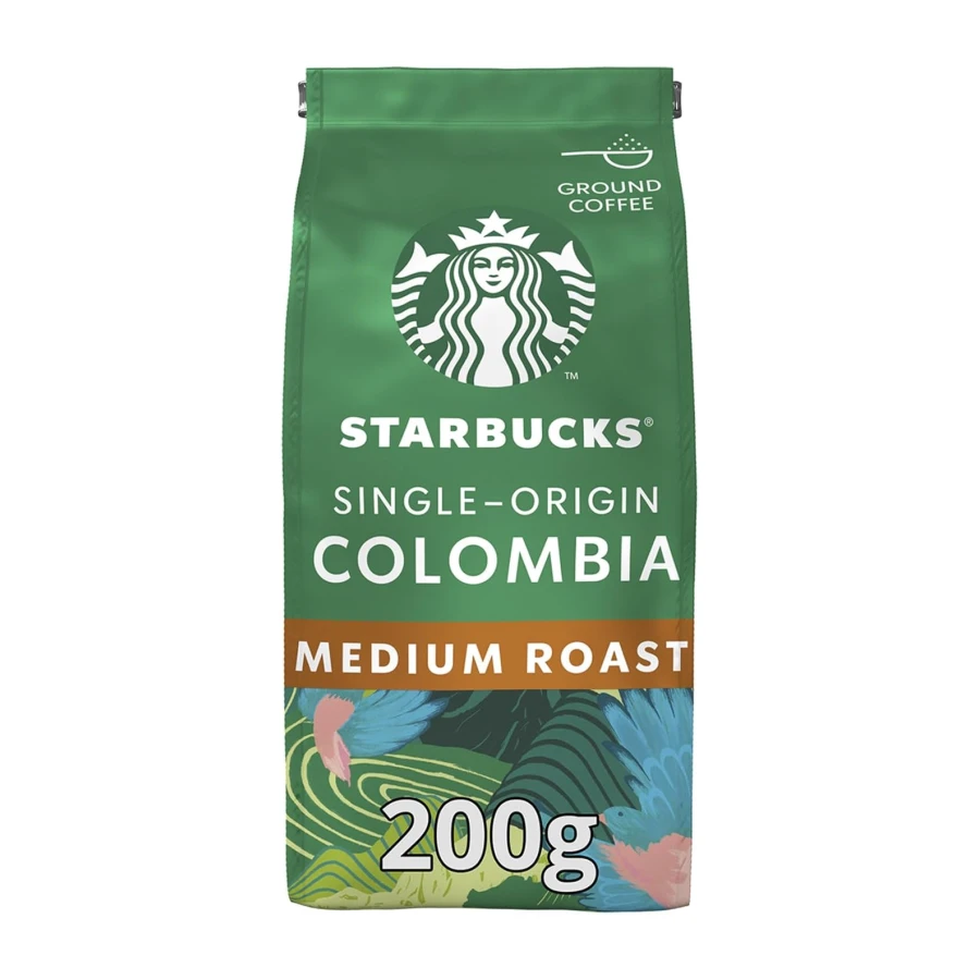 Starbucks Single-Origin Colombia Öğütülmüş Kahve 200 g