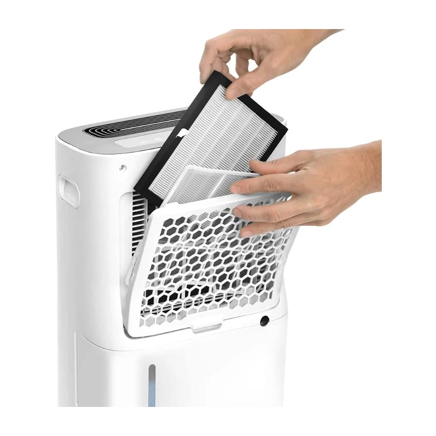 TROTEC TTK 70 HEPA Nem Alma Cihazı ve Hava Temizleyici | 50 m² / 125 m³'e kadar odalar için uygundur | Su haznesi yakl. 6,5 litre