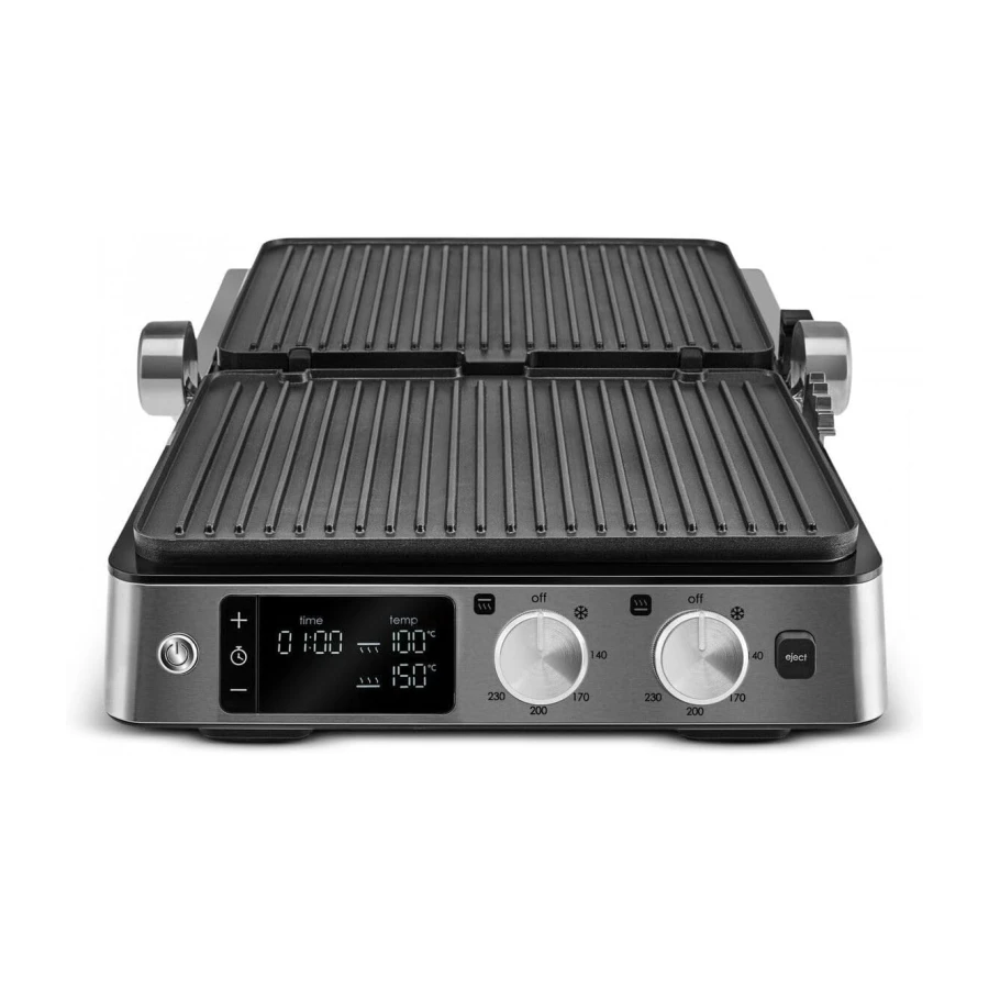 KARACA COMPACT STEEL INOX 2008 IZGARA VE TOST MAKİNESİ