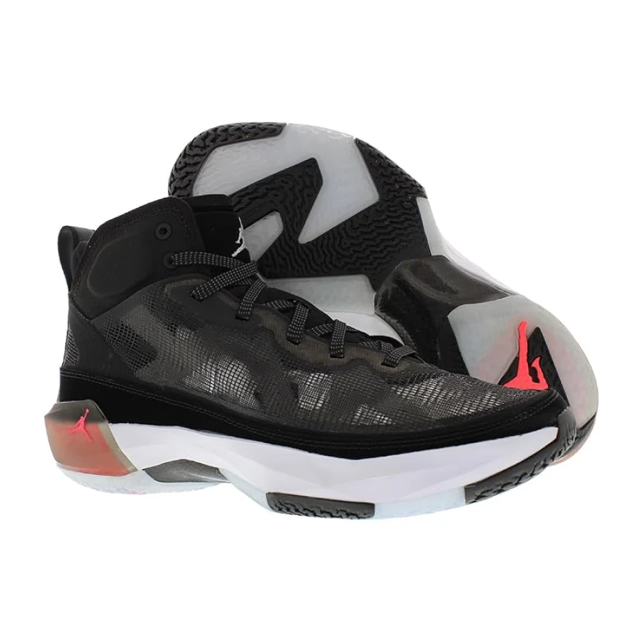 Nike Air Jordan XXXVII Basketball Shoes Erkek Siyah Bilekli Basketbol Ayakkabısı