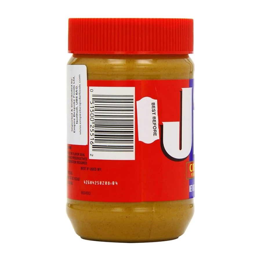 Jif Creamy Peanut Butter Fıstık Ezmesi 454 gr 94785