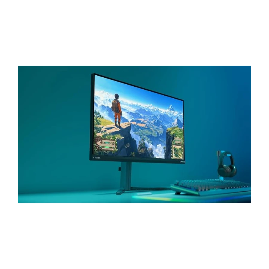 Philips Evnia 27M2N3800A - 27 inç Ultra HD Oyun Ekranı, 160 Hz, 0,5 ms MPRT, HDR400, G-Sync (2X HDMI 2.1, 1x DisplayPort 1.4, USB Hub) Siyah Gri