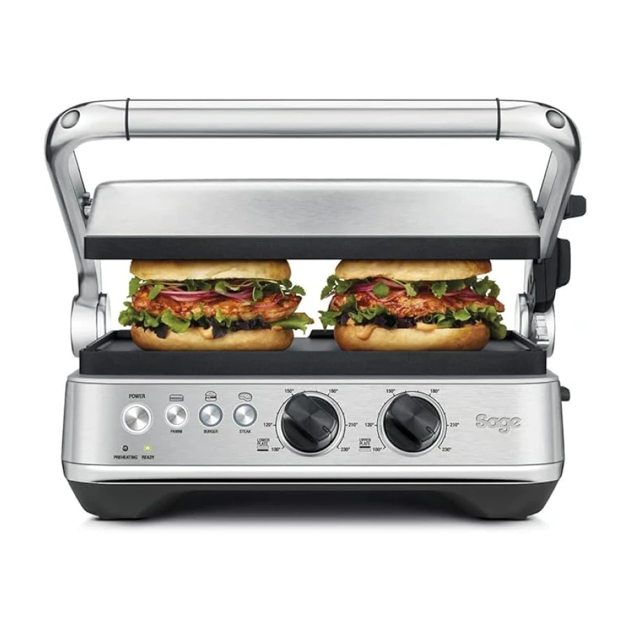 Sage SGR700 The BBQ & Press™ Grill Izgara ve Tost Makinesi