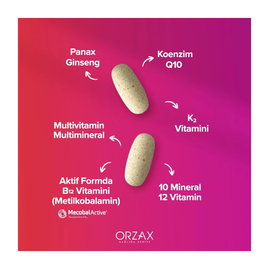 Ocean Daily One Energy Multivitamin & Multimineral 30 Tablet Takviye Edici Gıda