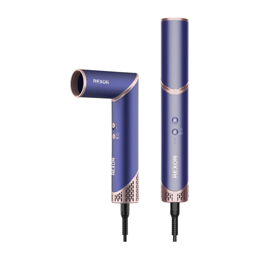 Rexon Flex 10-In-1 Hot Air Wrap Saç Kurutma & Şekillendirme Sistemi, İyon Özellikli
