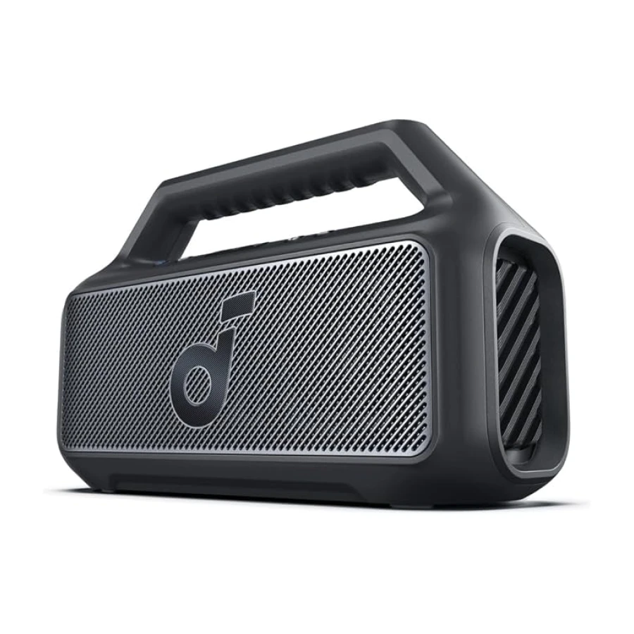Soundcore by Anker Boom 2 SE Bluetooth Hoparlör, 18 Saat Çalışma Süresi, 30W, 2.0 Kanal Stereo, Özelleştirilebilir Pro EQ, BassUp, PartyCast 2.0 - Siyah