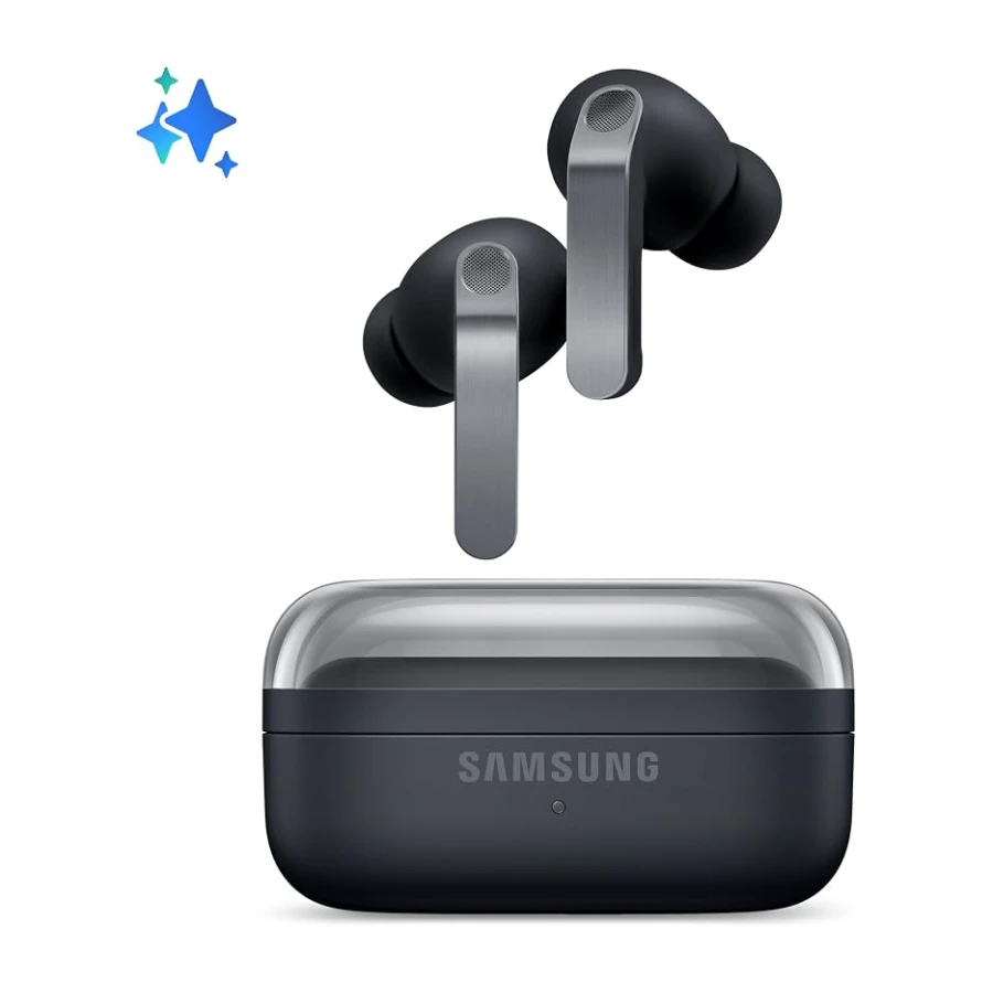 Samsung Galaxy Buds4 Pro Bluetooth Kulaklık, Siyah, Metal Gövde, 2 Yollu Hoparlör & Çift Amplifikatör, Geliştirilmiş ANC, Adaptif Gürültü Kontrolü