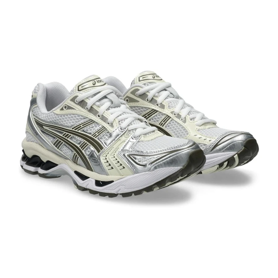 Asics GEL-KAYANO 14 Unisex White/Ivory Sneakers, 1203A537-111