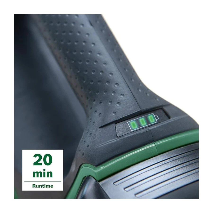 Bosch Akülü Elektrikli Süpürge (0.5 L Hazne, 15.3 x 5.8 x 8.3 cm, 18 Volt, Akü dahil değildir)