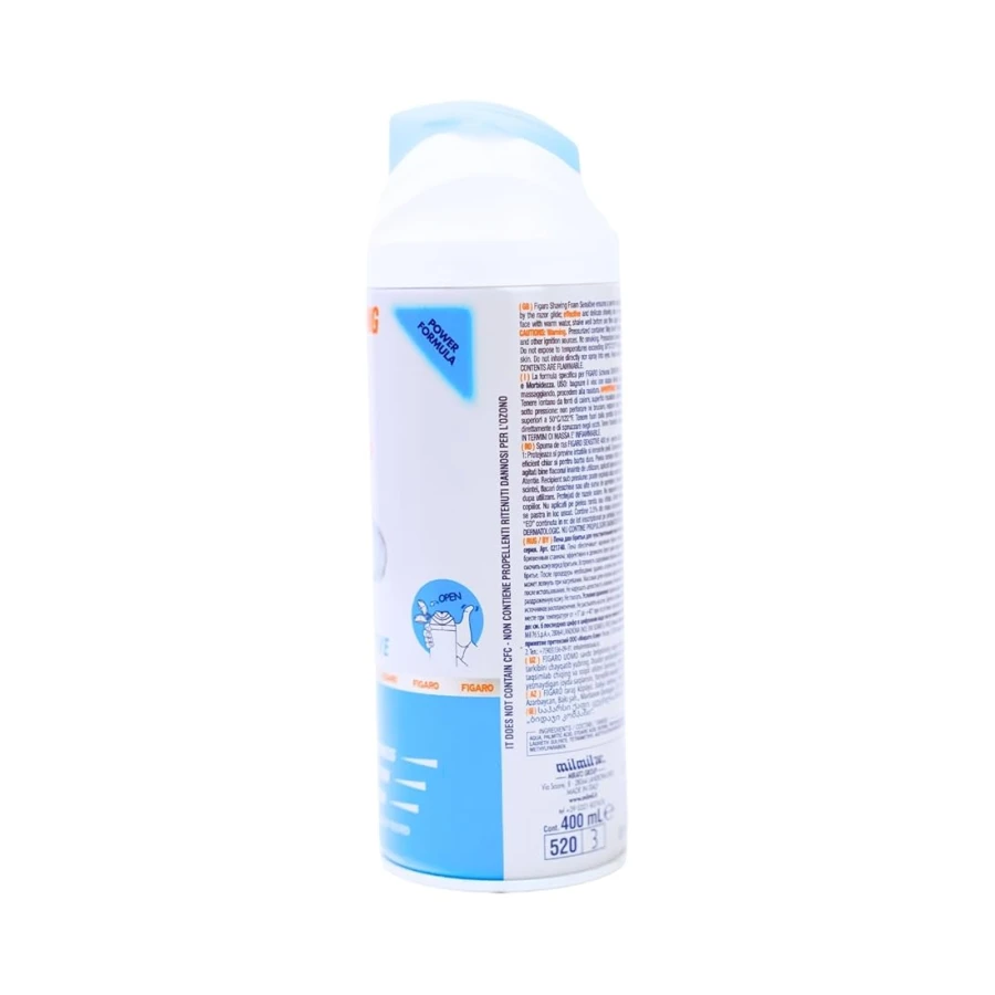 Figaro Tıraş Köpüğü Hassas cilt 400 ml