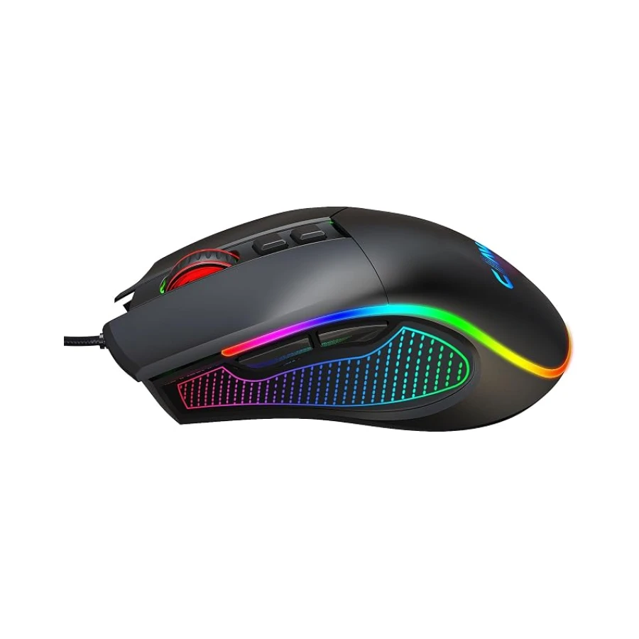 Claw's Crossfire V1 12800 Dpi Makro Yazılımlı Chromatic RGB Gaming Mouse - Siyah
