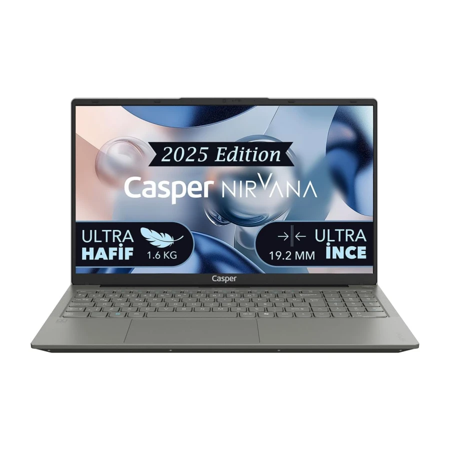 Casper Nirvana X600.7430-BV00X-G-F AMD Ryzen 5-7430U 16GB RAM 500GB NVME SSD Freedos