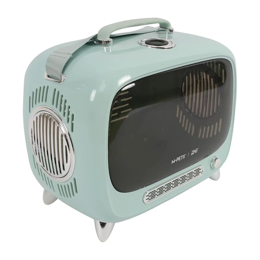 M-PETS SIXTIES TV TAŞIMA ÇANTASI BLUE 44X26X38CM