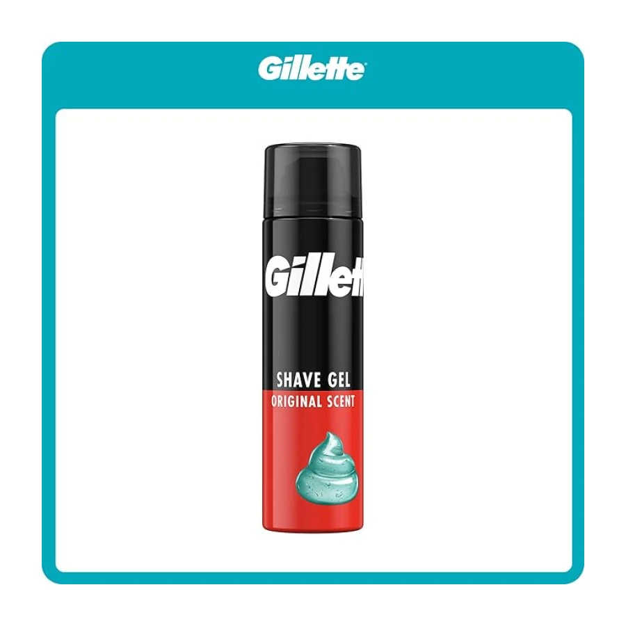 Gillette Classic Orijinal Kokulu Tıraş Jeli, 200ml