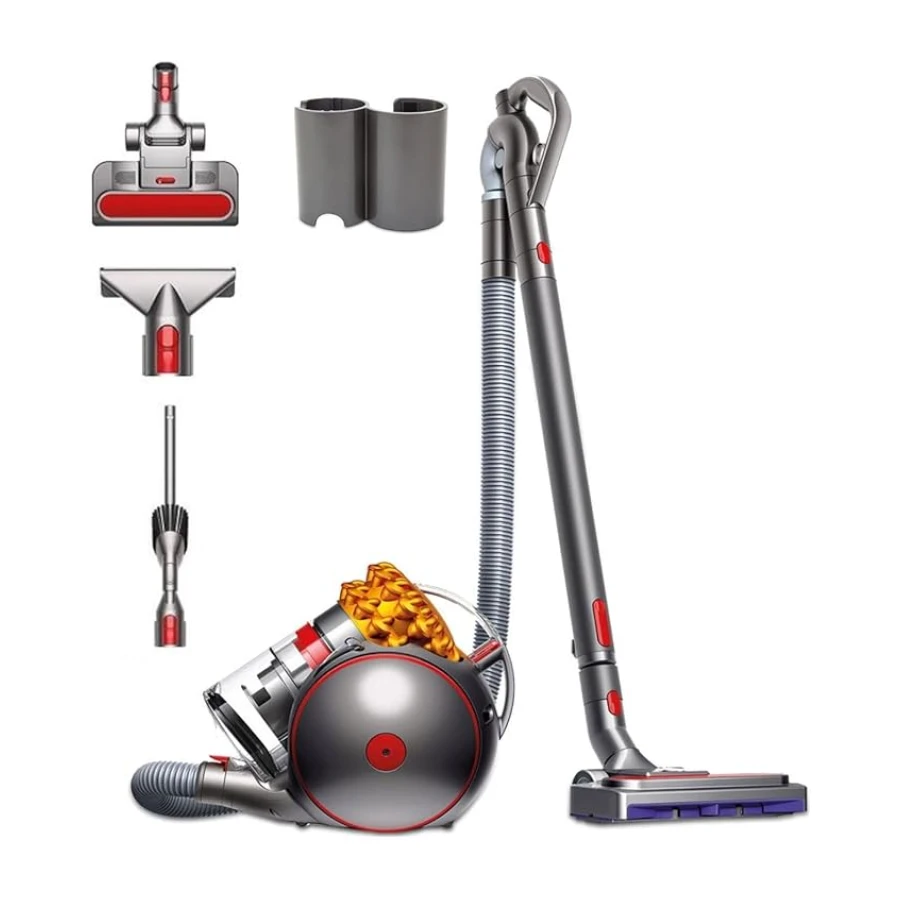 Dyson Cinetic Big Ball Multifloor 2 Torbasız elektrikli süpürge (pnömatik zemin başlığı ve mini-Treppenduese, sabit emiş gücü dahil tüm zeminler Cinetic teknolojisi sayesinde)