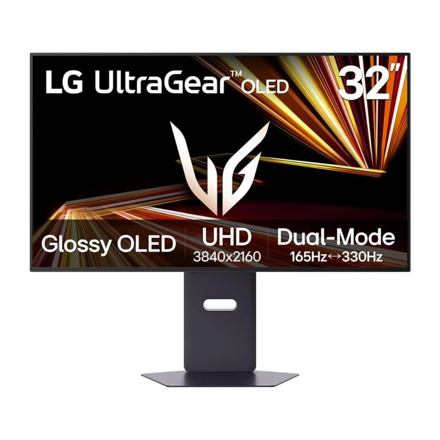 LG UltraGear GX8 32GX850A-B 32" 0,03 ms (GtG) UHD 165Hz - FHD 330Hz (HDMI-Display) Dual-Mode OLED 4K UHD (3840 x 2160) Pivot Oyuncu Monitörü