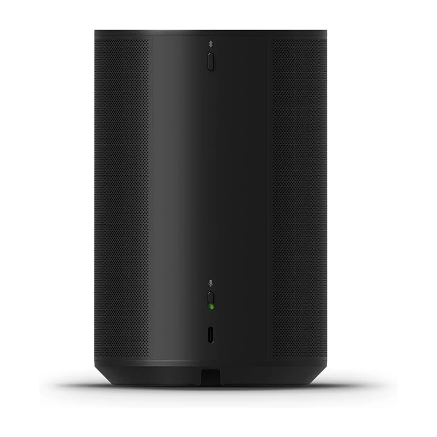 Sonos Era 100, 3 Class-D Amfi, Çift Açılı Tweeter ile Geniş Stereo Ses, Güçlü Woofer, Wifi 6 & Bluetooth 5.3, Trueplay™ Oda Akustiği Ayarlı, Airplay 2 ve Amazon Alexa Uyumlu Kablosuz Akıllı Hoparlör - Siyah