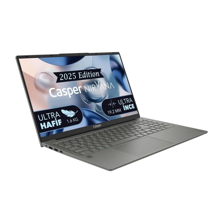 Casper Nirvana X600.7430-BV00X-G-F AMD Ryzen 5-7430U 16GB RAM 500GB NVME SSD Freedos