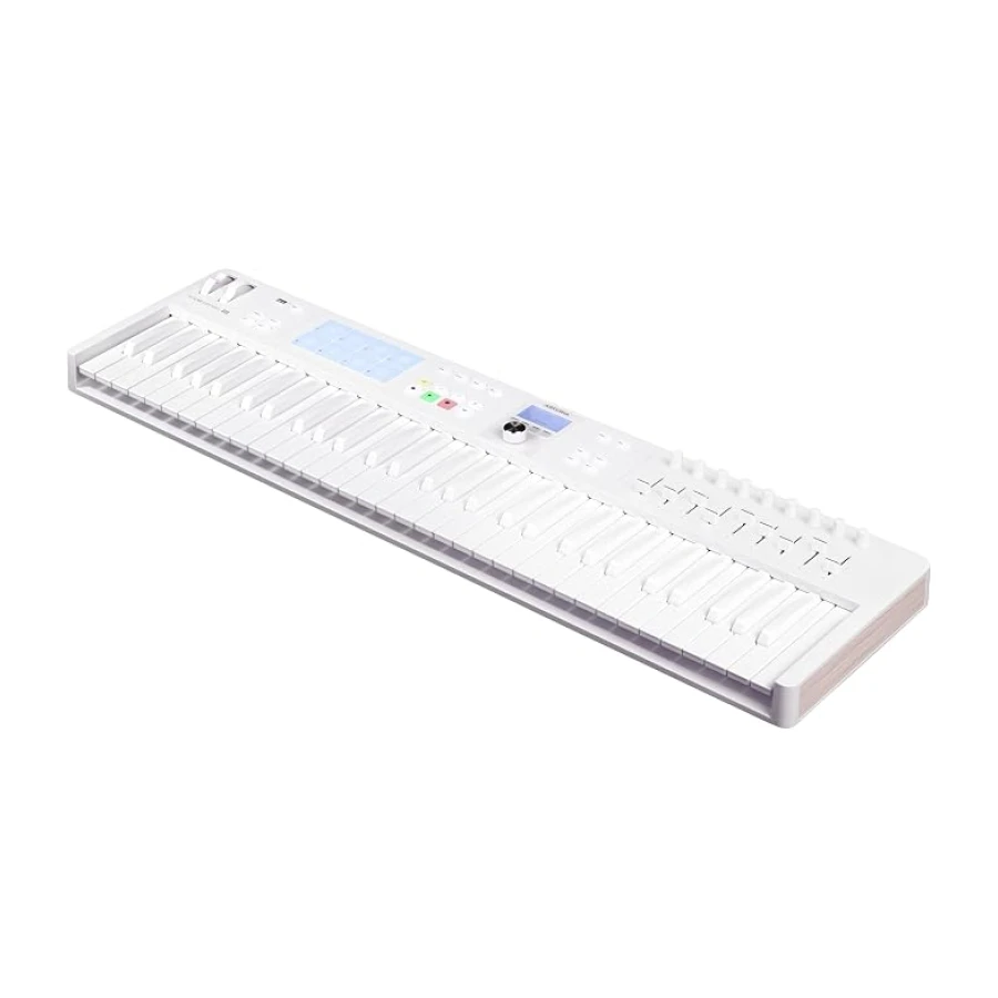 Arturia KeyLab Essential 61 Mk3 MIDI Kontrolcü - Alpine White