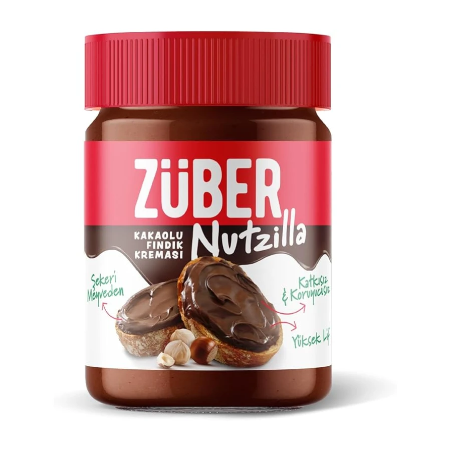 Züber Nutzilla Kakaolu Fındık Kreması 315gr