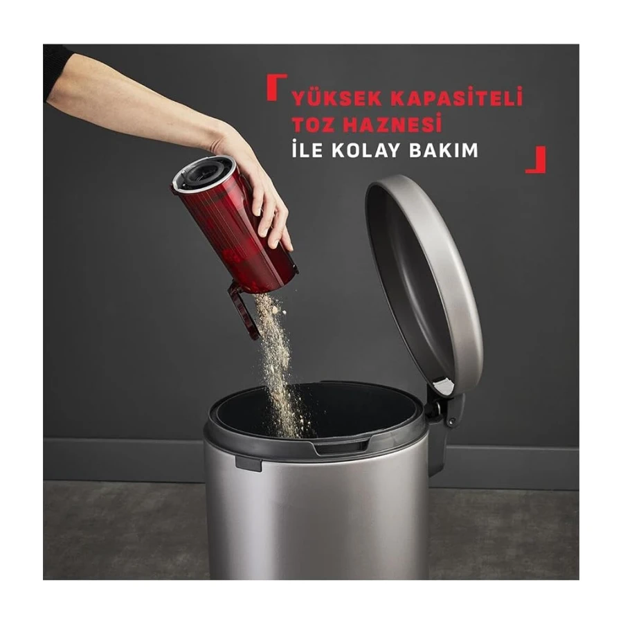 TEFAL TY2098WO X-Force Flex 9.60 Animal Care 100 Air Watt Kablosuz Şarjlı Dikey Süpürge