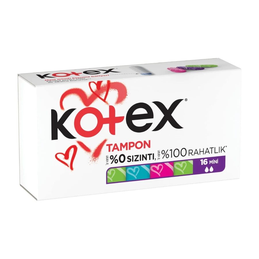 Kotex Tampon Mini 16'lı 1 Paket