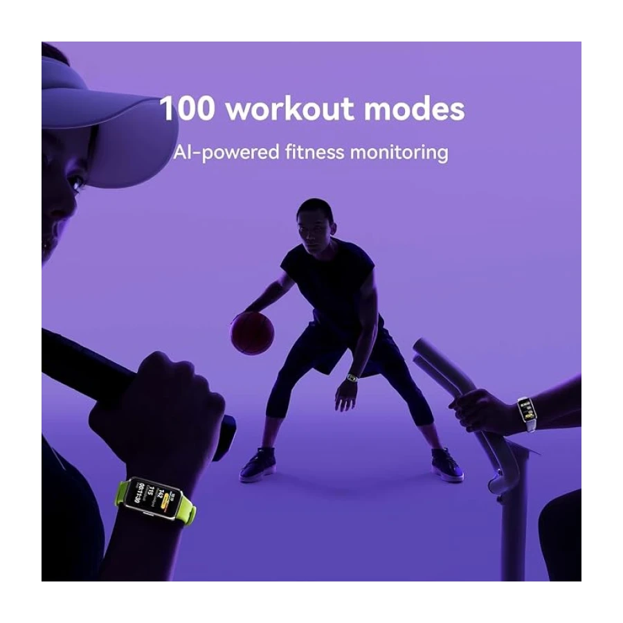 HUAWEI Band 10 Akıllı Saat – Yapay Zeka Destekli Spor Takibi, Profesyonel Düzeyde Uyku Analizi, Uyku Nefes Farkındalığı, 14 Güne Kadar Pil Ömrü, iOS ve Android Uyumlu, Siyah