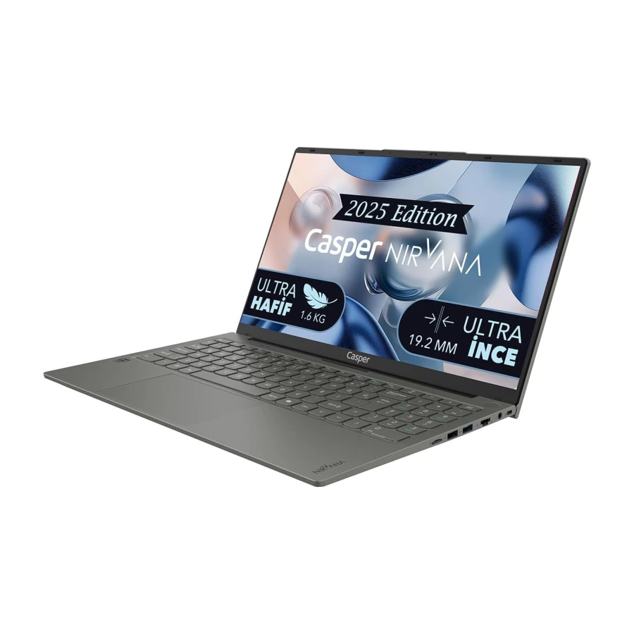Casper Nirvana X600.7430-BV00X-G-F AMD Ryzen 5-7430U 16GB RAM 500GB NVME SSD Freedos