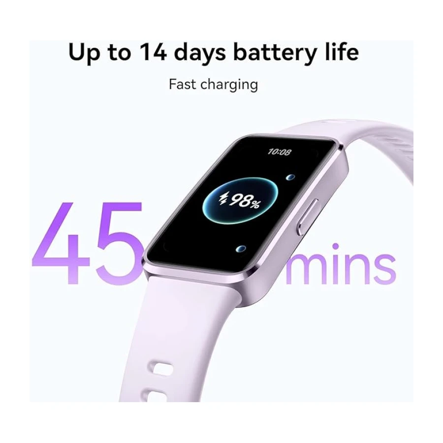 HUAWEI Band 10 Akıllı Saat – Yapay Zeka Destekli Spor Takibi, Profesyonel Düzeyde Uyku Analizi, Uyku Nefes Farkındalığı, 14 Güne Kadar Pil Ömrü, iOS ve Android Uyumlu, Siyah