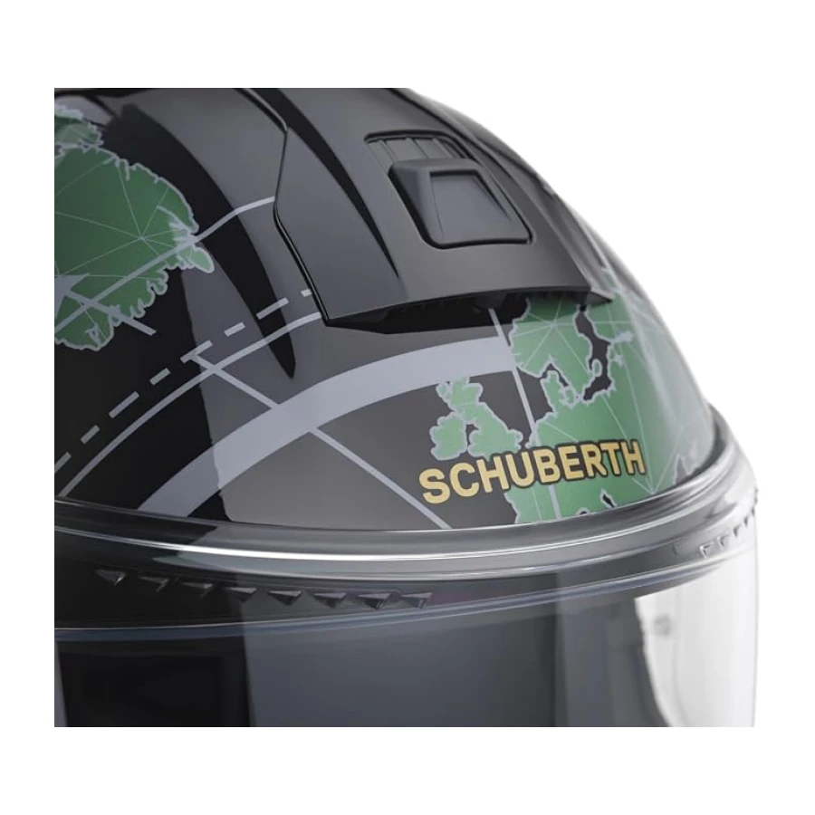 SCHUBERTH C5 Çene Açılır Motosiklet Kaskı-Globe Green-61-XL