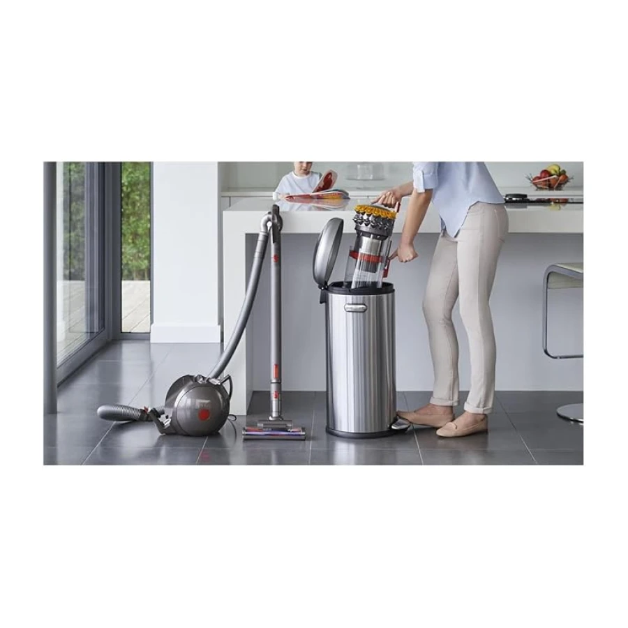 Dyson Cinetic Big Ball Multifloor 2 Torbasız elektrikli süpürge (pnömatik zemin başlığı ve mini-Treppenduese, sabit emiş gücü dahil tüm zeminler Cinetic teknolojisi sayesinde)