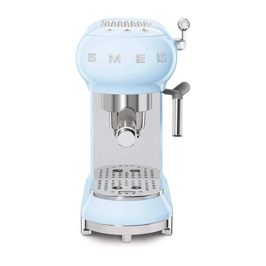 Smeg ECF01PBEU Espresso Makinesi, Pastel Mavi