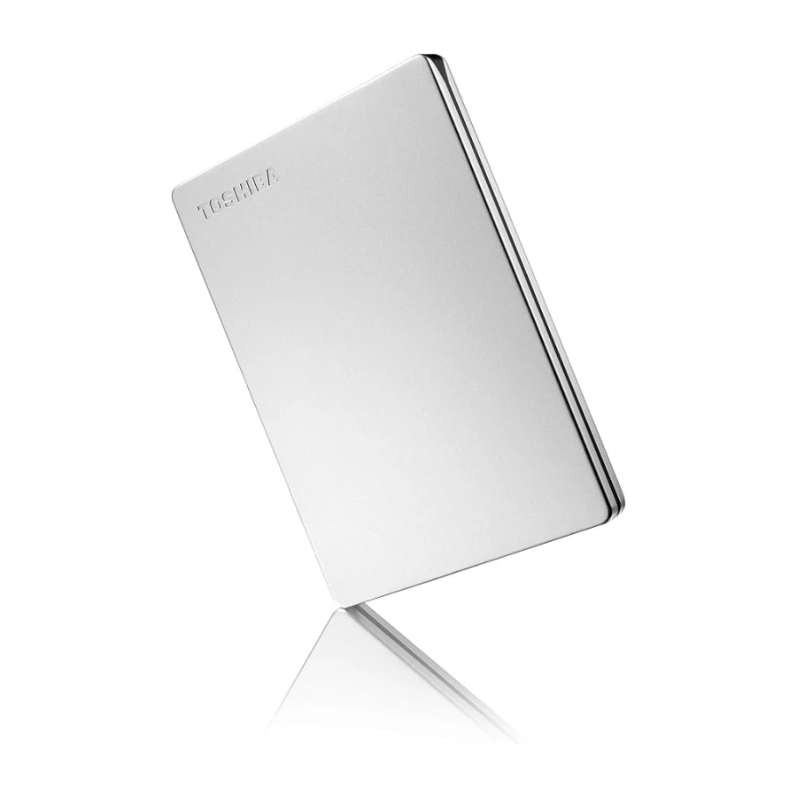Toshiba Canvio Slim 2.5" 2TB USB 3.2 Gen-1 Silver (HDTD320ES3EA) Taşınabilir Harici Sabit Disk