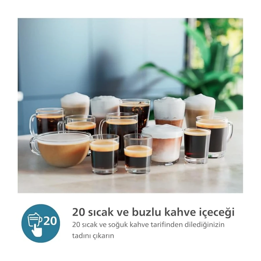 Philips 5500 Serisi LatteGo Tam Otomatik Espresso Makinesi