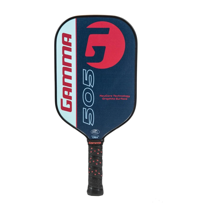 GAMMA Spor NeuCore Pickleball Kürek, Dokulu Grafit, Güç Yüzeyi, Rahat Kavrama
