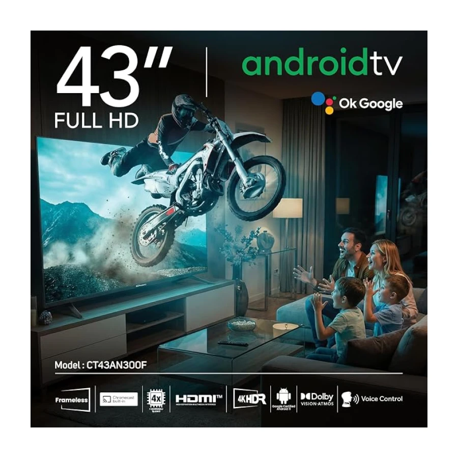 Conti 43” Full HD Android TV (CT43AN300F)