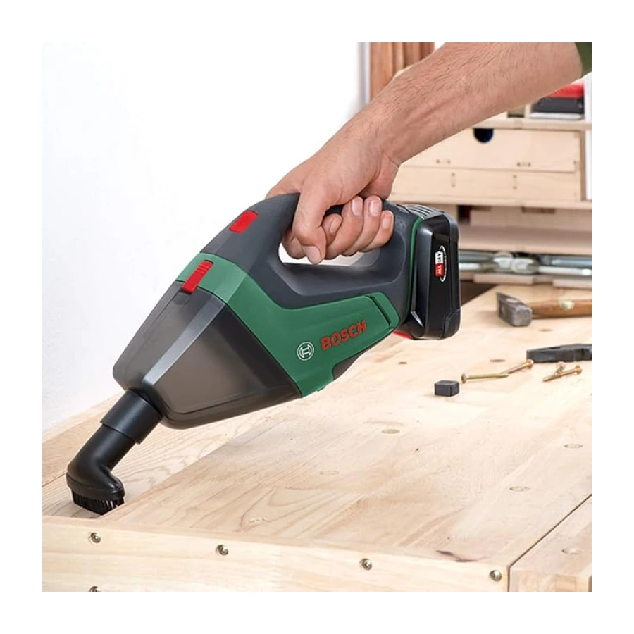 Bosch Akülü Elektrikli Süpürge (0.5 L Hazne, 15.3 x 5.8 x 8.3 cm, 18 Volt, Akü dahil değildir)