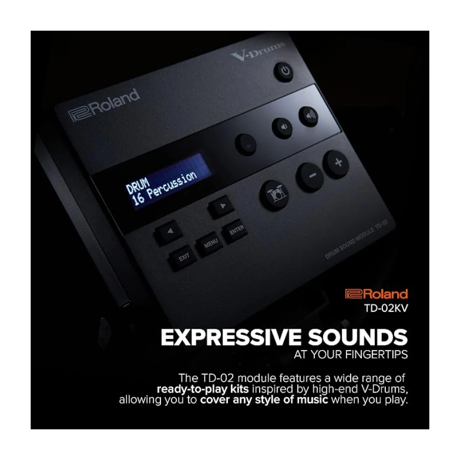 Roland TD-02KV V-Drums Elektronik Davul Seti