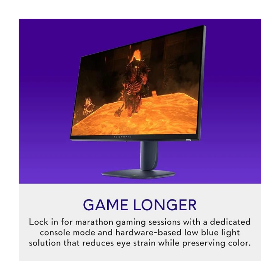 Alienware 27 Oyun Monitörü - AW2725DM - 27 inç QHD 180Hz 1ms Ekran, IPS, NVIDIA G-SYNC, AMD Freesync, VESA AdaptiveSync.