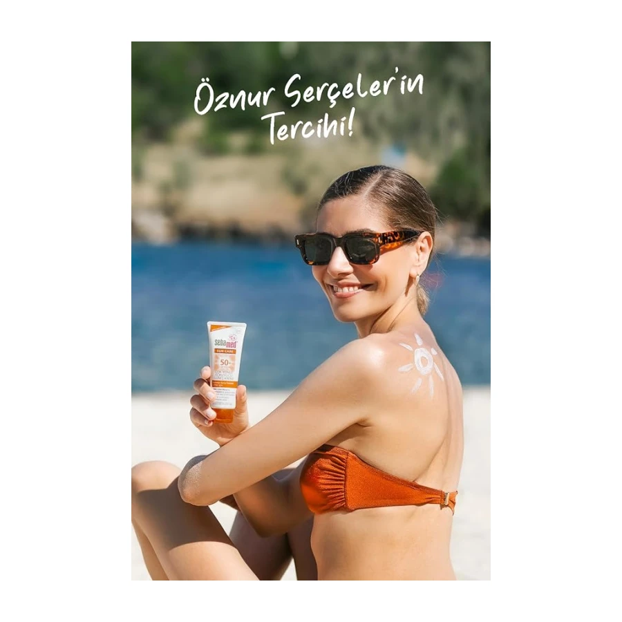 Sebamed Sun Care SPF 50+ UVA/UVB Filtresi ve E Vitamini Üçlü Yüksek Koruma Çok Yönlü Güneş Kremi 50 ml