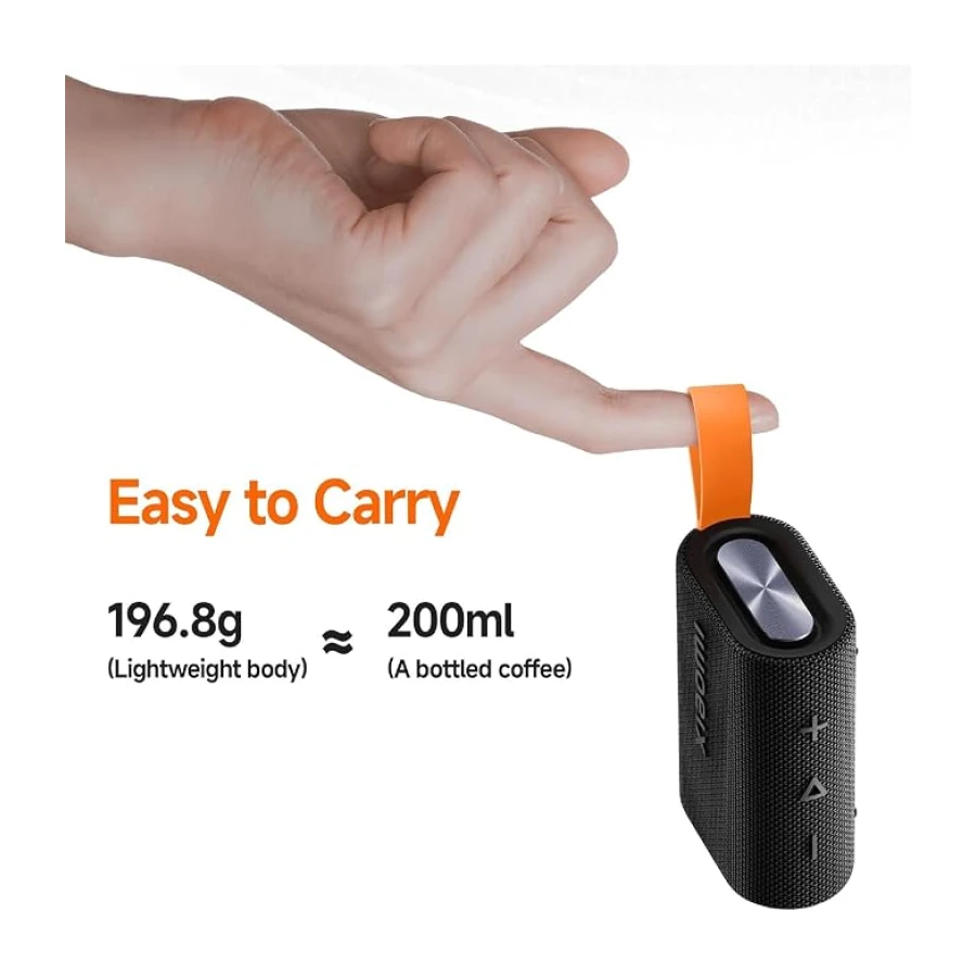 Xiaomi Ses Paketi Mi Taşınabilir Bluetooth 5.4 Hoparlör, IP67 Su Geçirmez Açık Bluetooth Hoparlör, Dinamik Ses, TWS Bağlantısını Destekler, 10 Saat Çalma Süresi, Siyah
