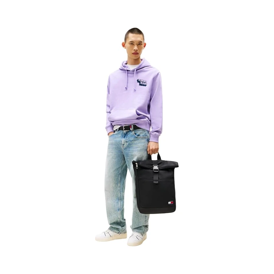 Tommy Jeans TJM ESS DAILY ROLLTOP BACKPACK Sırt Çantası Erkek