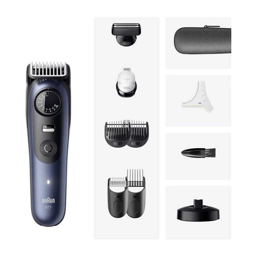 Braun Sakal Düzeltici Series 7, +10 Berber Ekipmanları, 40 Uzunluk, ProBlade, BT7540