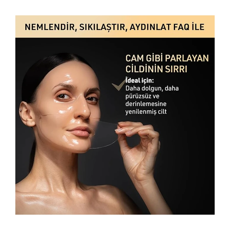 FAQ 202 Gelişmiş 8 Renkli LED Yüz Maskesi + FAQ Glass Skin Yüz Maskesi Seti – Işıldayan Bir Cilt İçin Nemlendirici ve Aydınlatıcı Cilt Bakımı – Rahatlatıcı ve Dengeleyici Yüz Maskeleri