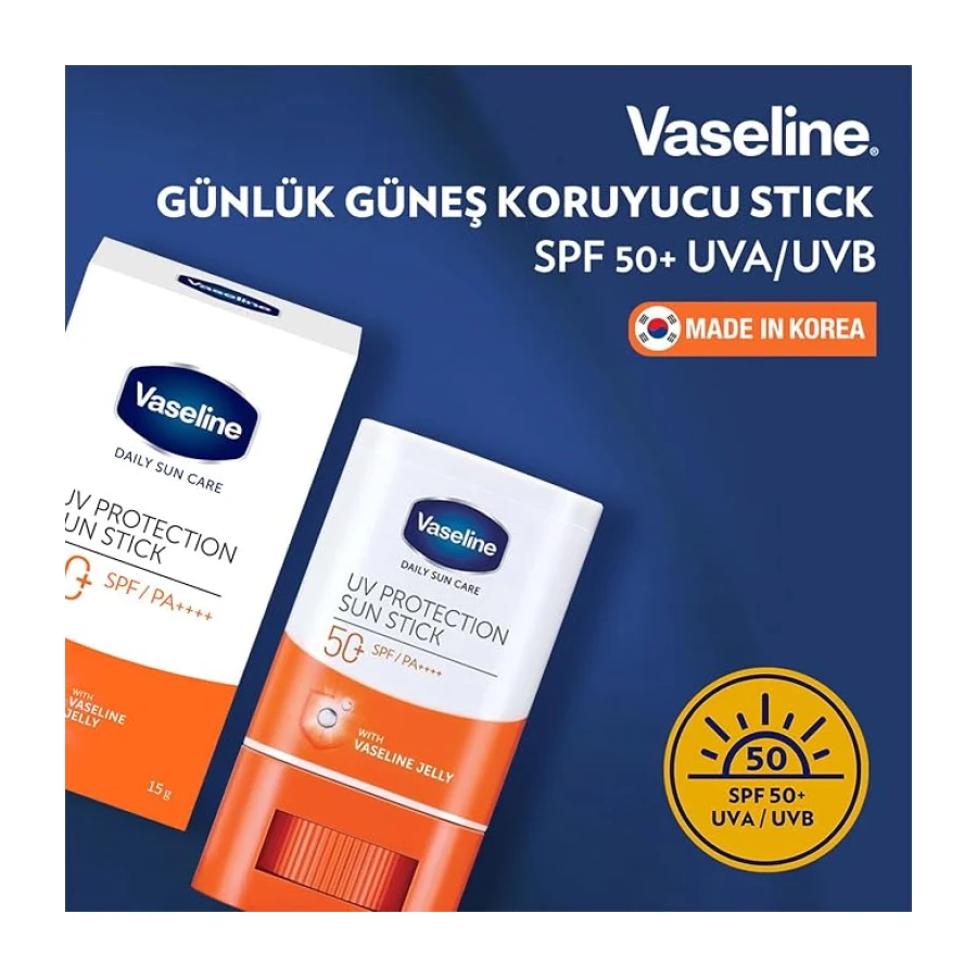 Vaseline Günlük Güneş Koruyucu Stick SPF 50+ 15g