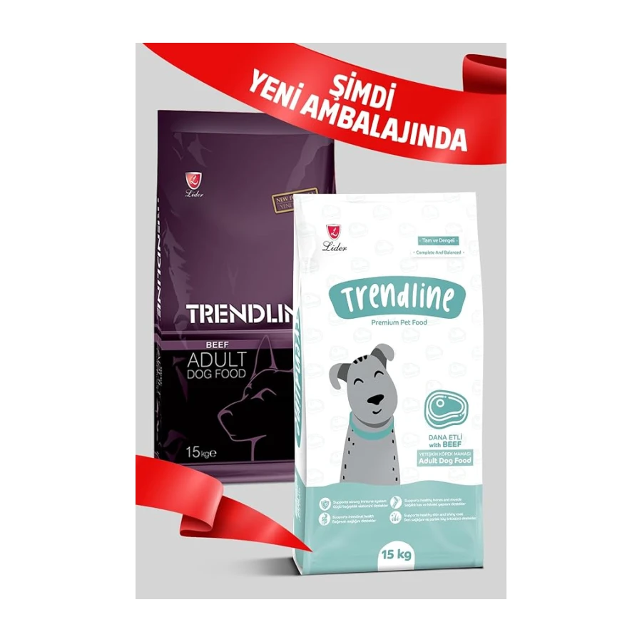 Trendline Biftekli Yetişkin Köpek Maması 15 kg