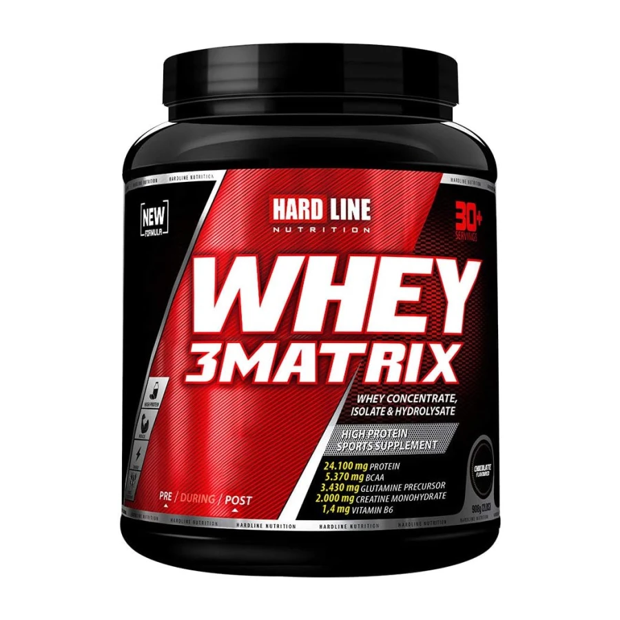 Hardline Nutrition Whey 3Matrix Çikolatalı 908 Gr